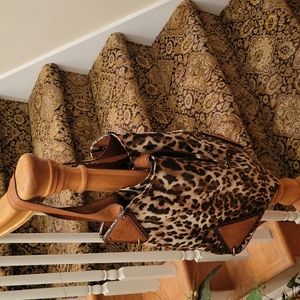 SOLD Jessica Simpson Animal Print Bag